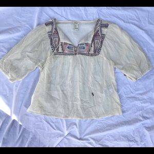 Forever 21 peasant blouse